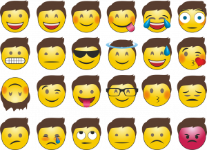 Emojis Emoticons Sammlung