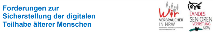 Logo Forderungen Digitale Teilhabe