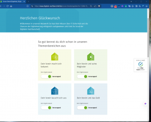 Nachweis DiNa Scout (Digitale Nachbarschaft)